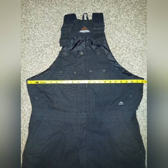 Ridgecut Men's Heavy-Duty Rigid Duck Insulated Bib Overalls.. - Picture 8 of 16
